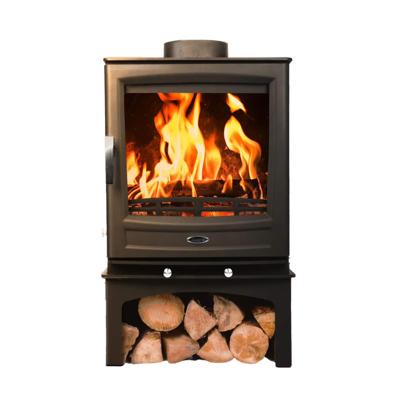 Arizona A05 5kW Eco Design Multi-Fuel Stove And log Store - Image 3