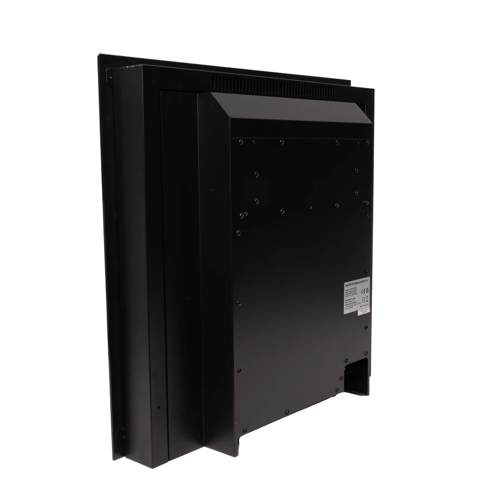 Ezee Glow Pulse Widescreen Black Inset Electric Fire With Metal Trim - Image 6