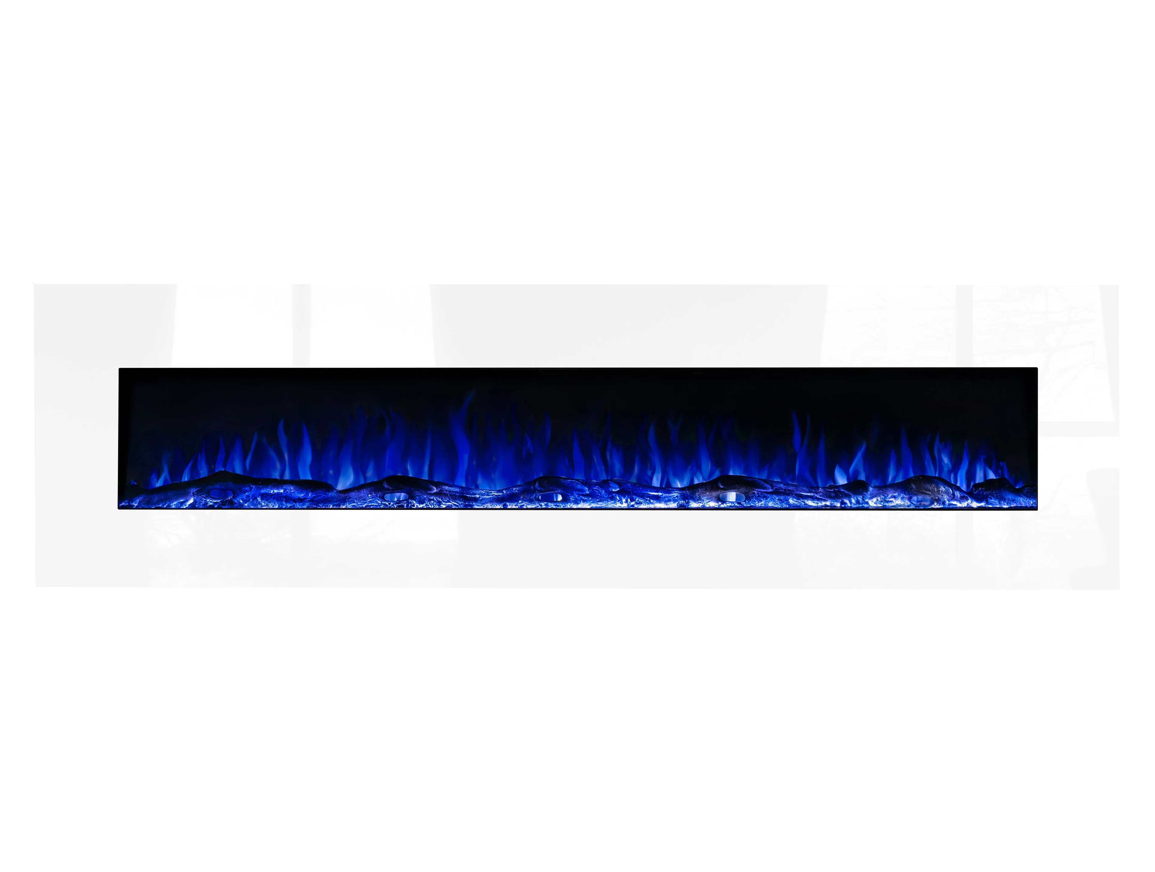Ezee Glow XL Zara 72" White Wall Mounted or Recessed / Built In Electric Fire - Image 10