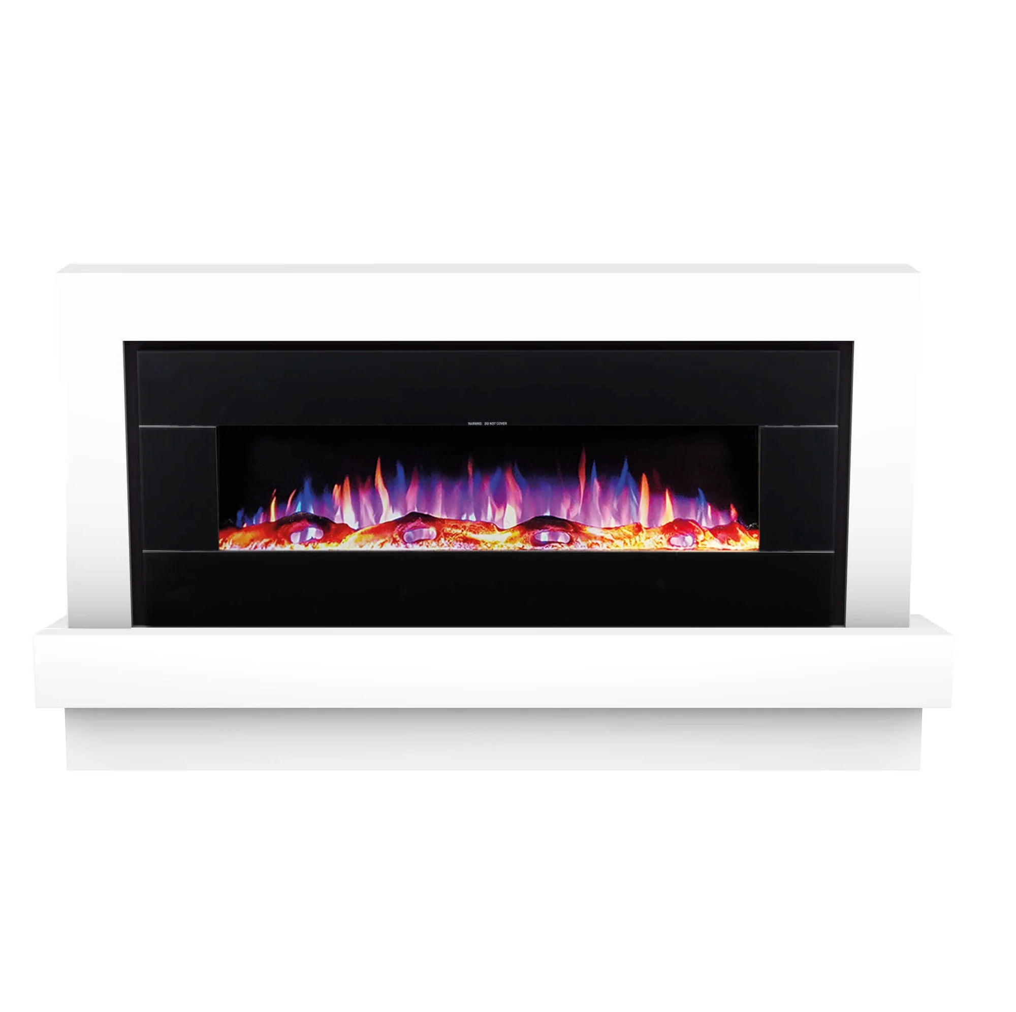 Ezee Glow Zara Black Electric Fire Suite - Image 3