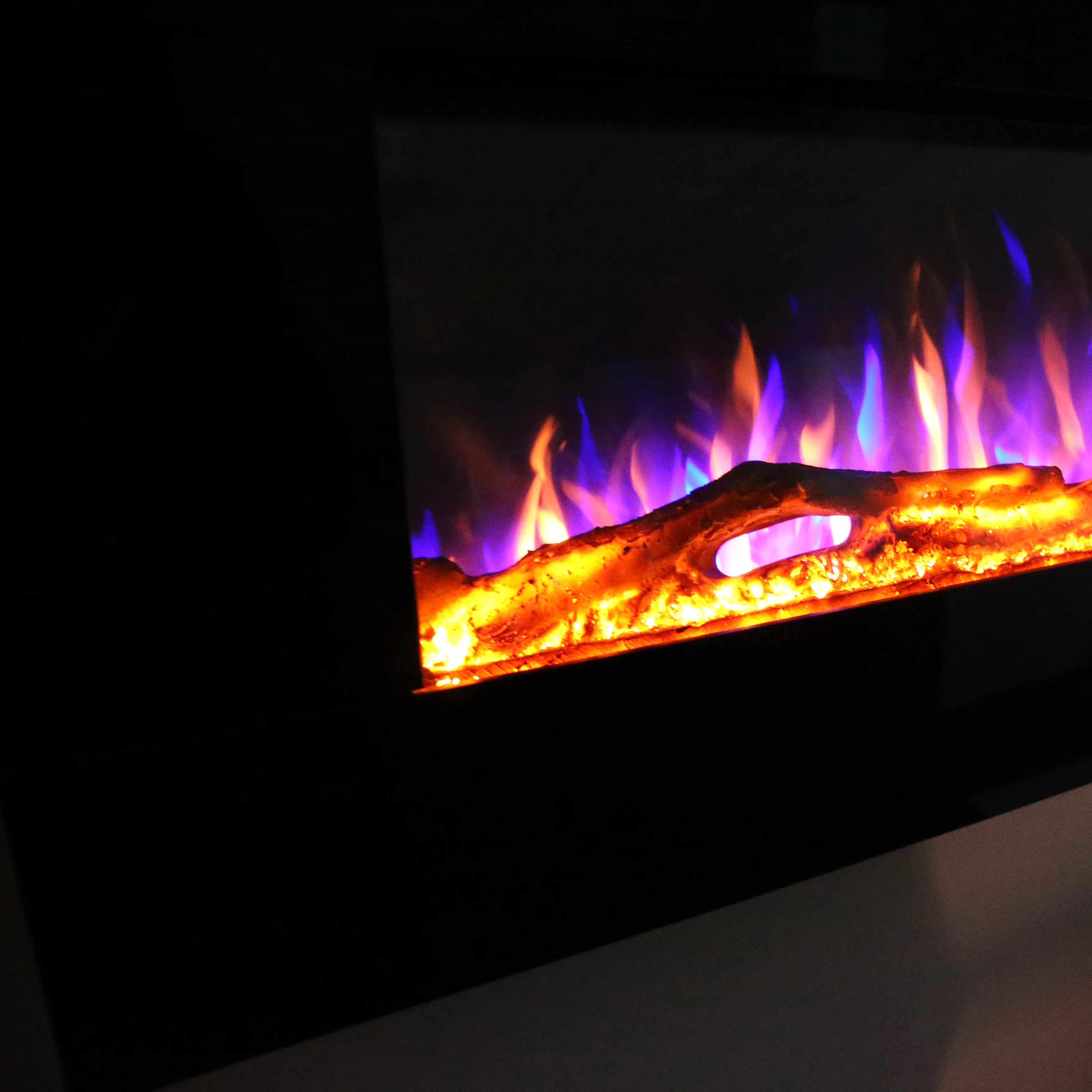 Ezee Glow Zara Black Electric Fire Suite - Image 7