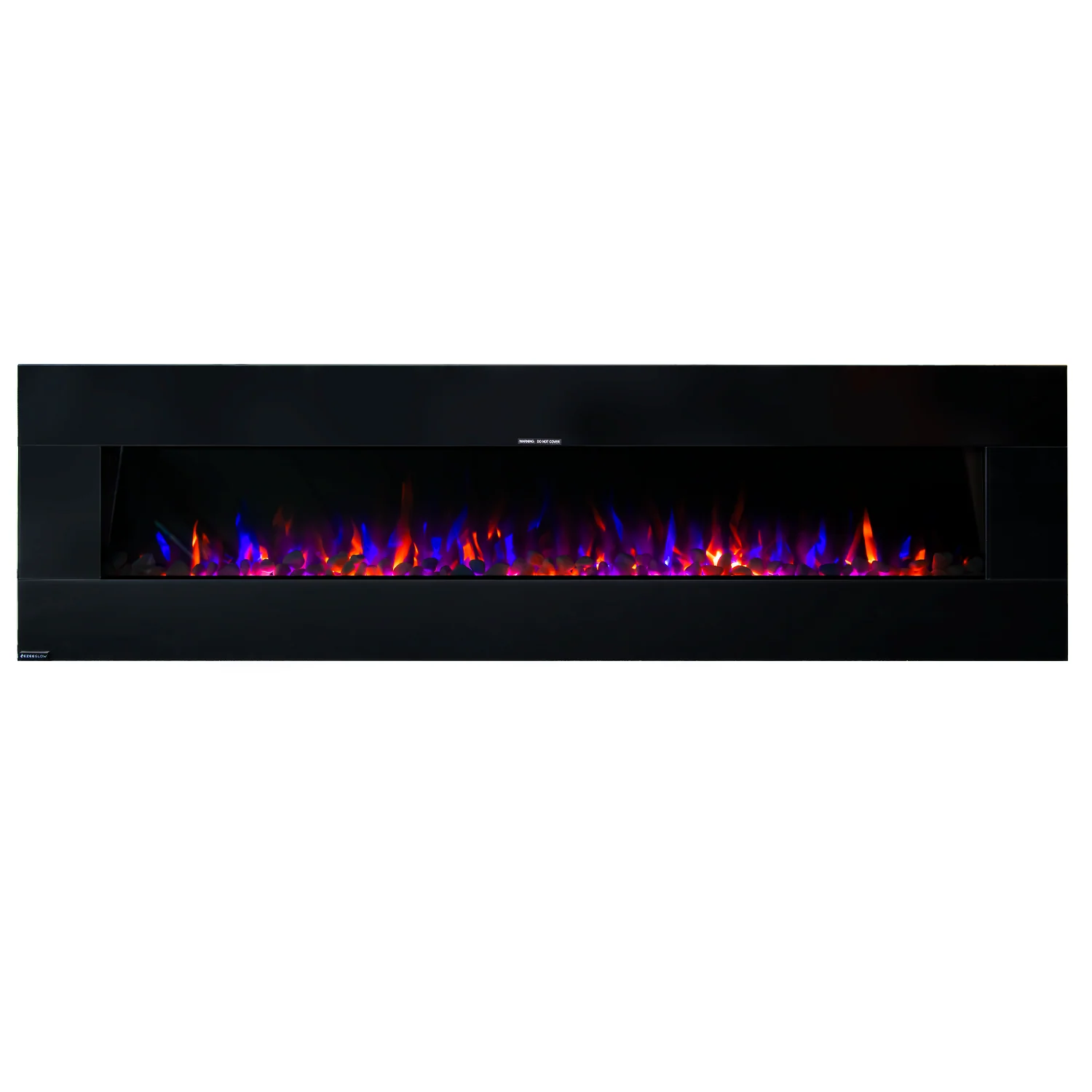 Ezee Glow XL Zara 72"  Black Wall Mounted or Recessed / Built In Electric Fire - Image 21