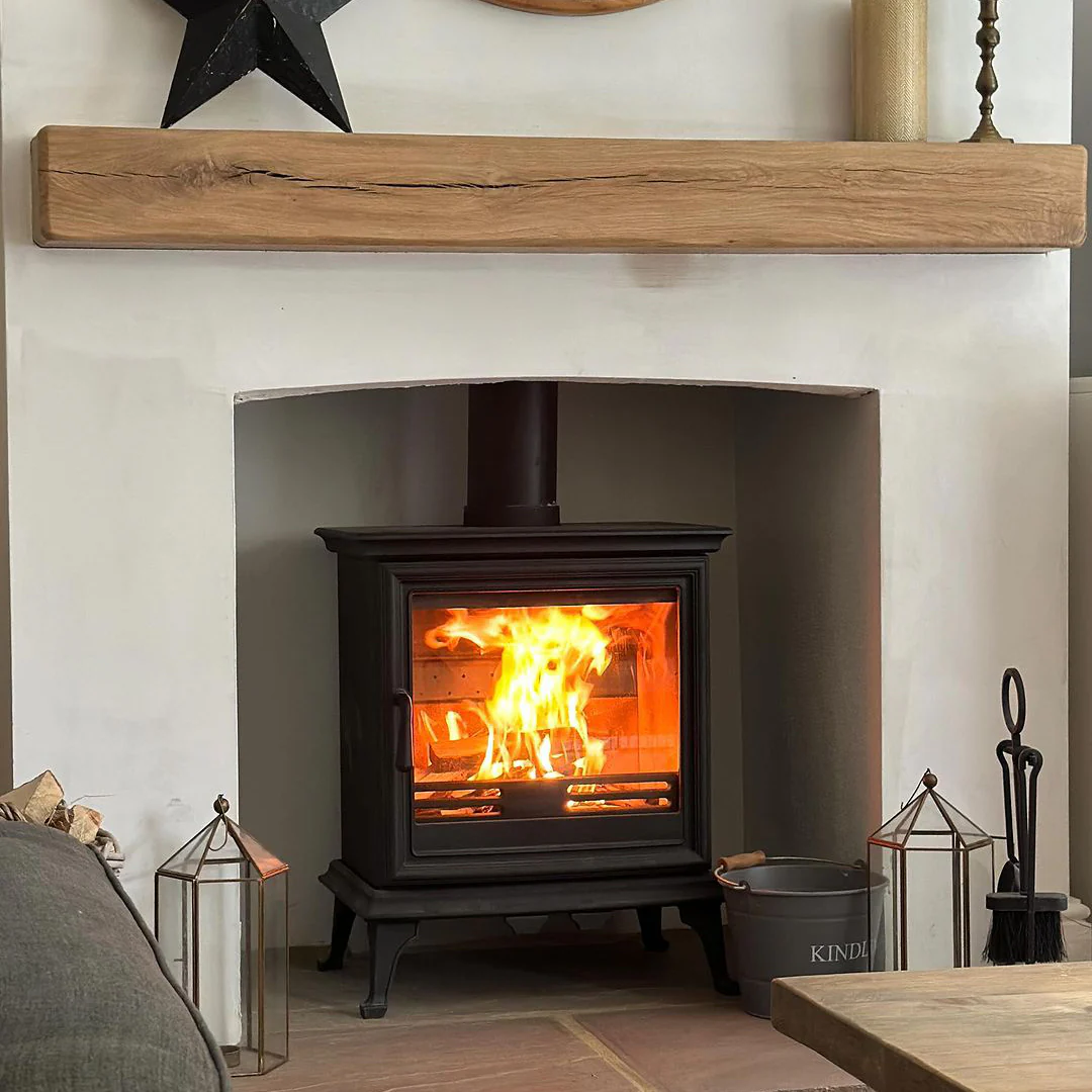 Mazona Bedford 8kW Stove, Multifuel, Woodburning, Freestanding, Eco Design Approved, Defra Approved - Image 3