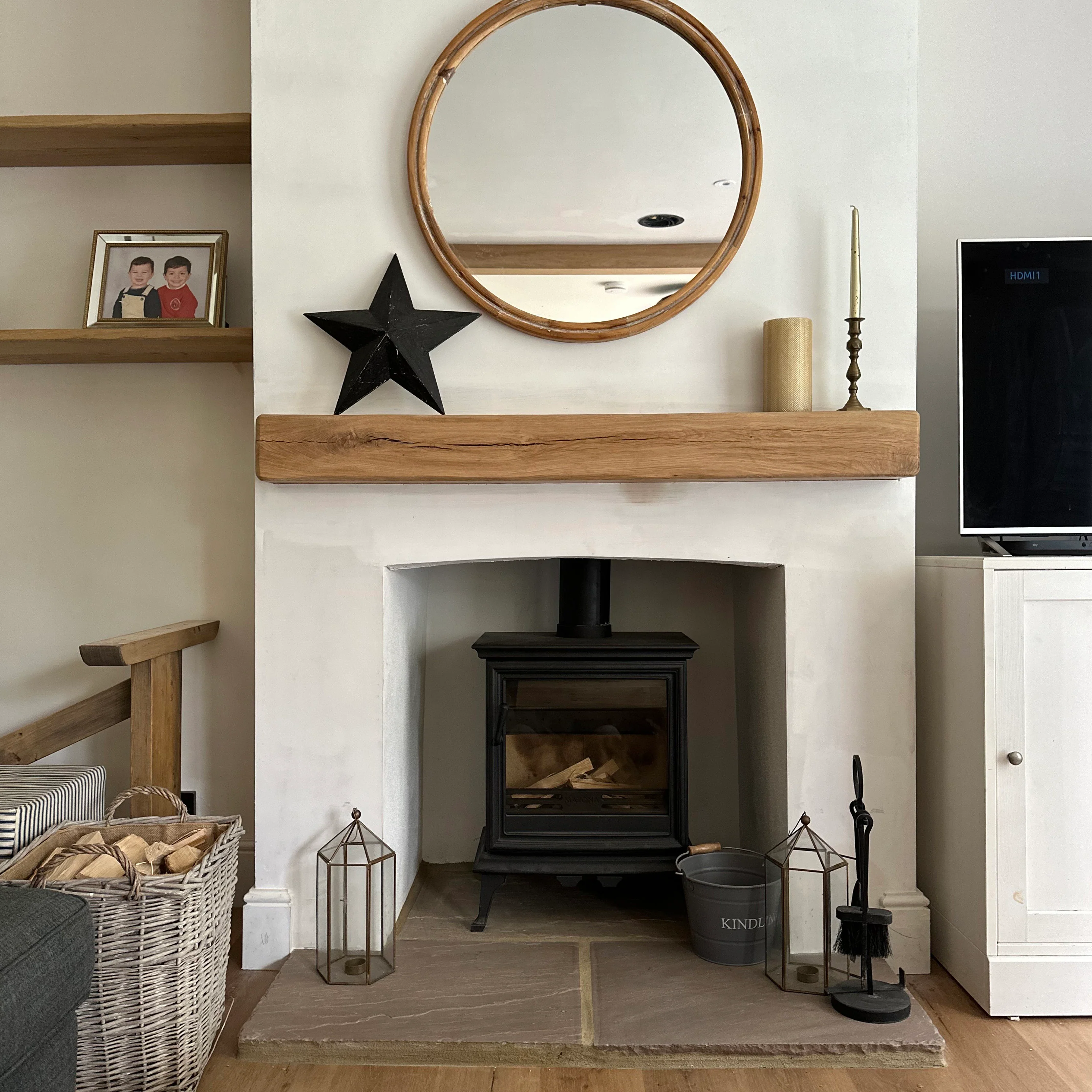 Mazona Bedford 8kW Stove, Multifuel, Woodburning, Freestanding, Eco Design Approved, Defra Approved - Image 5