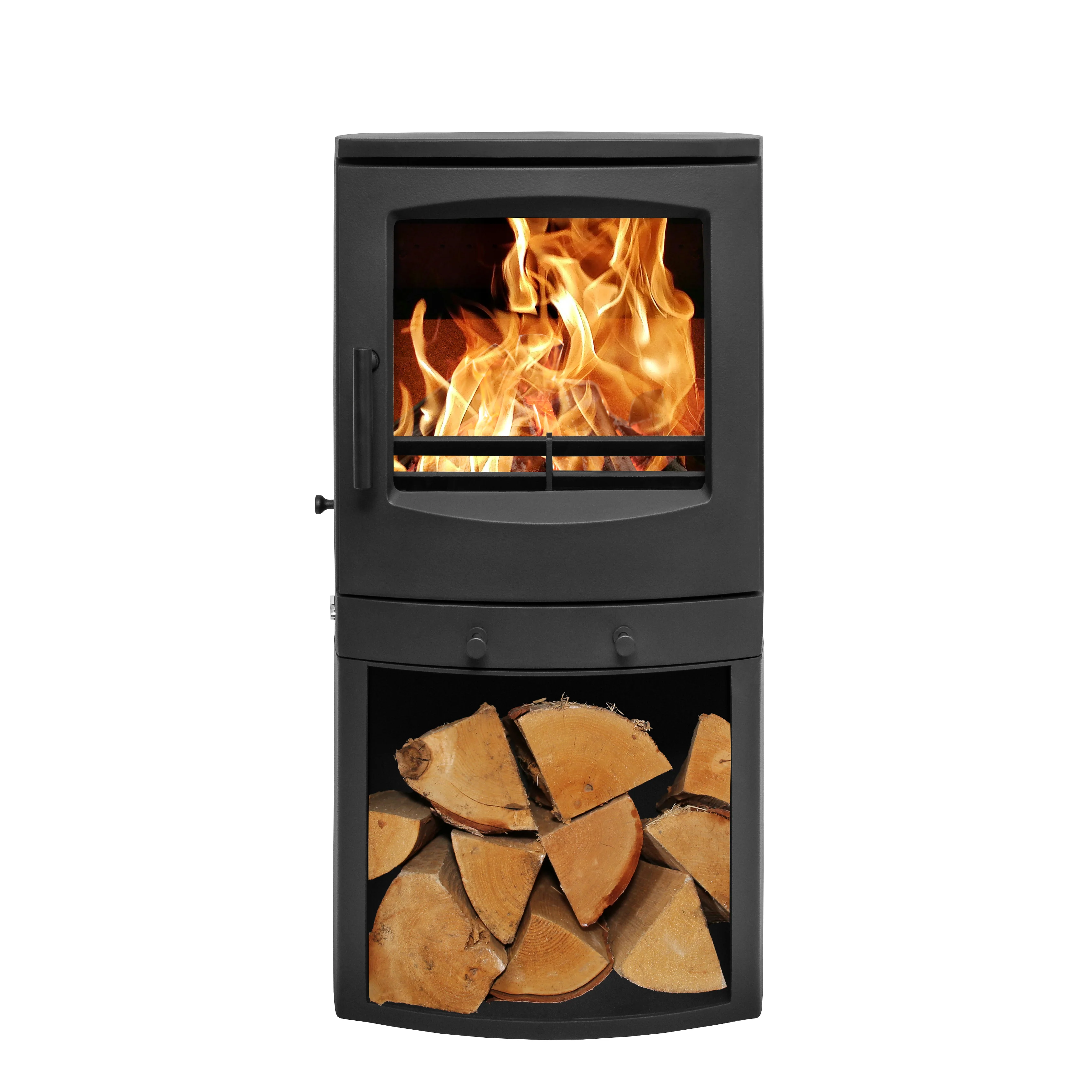 Mazona Eco Crewe 5kW Stove, Multifuel, Woodburning, Log Store, Freestanding, Eco Design Approved, Defra Approved - Image 4