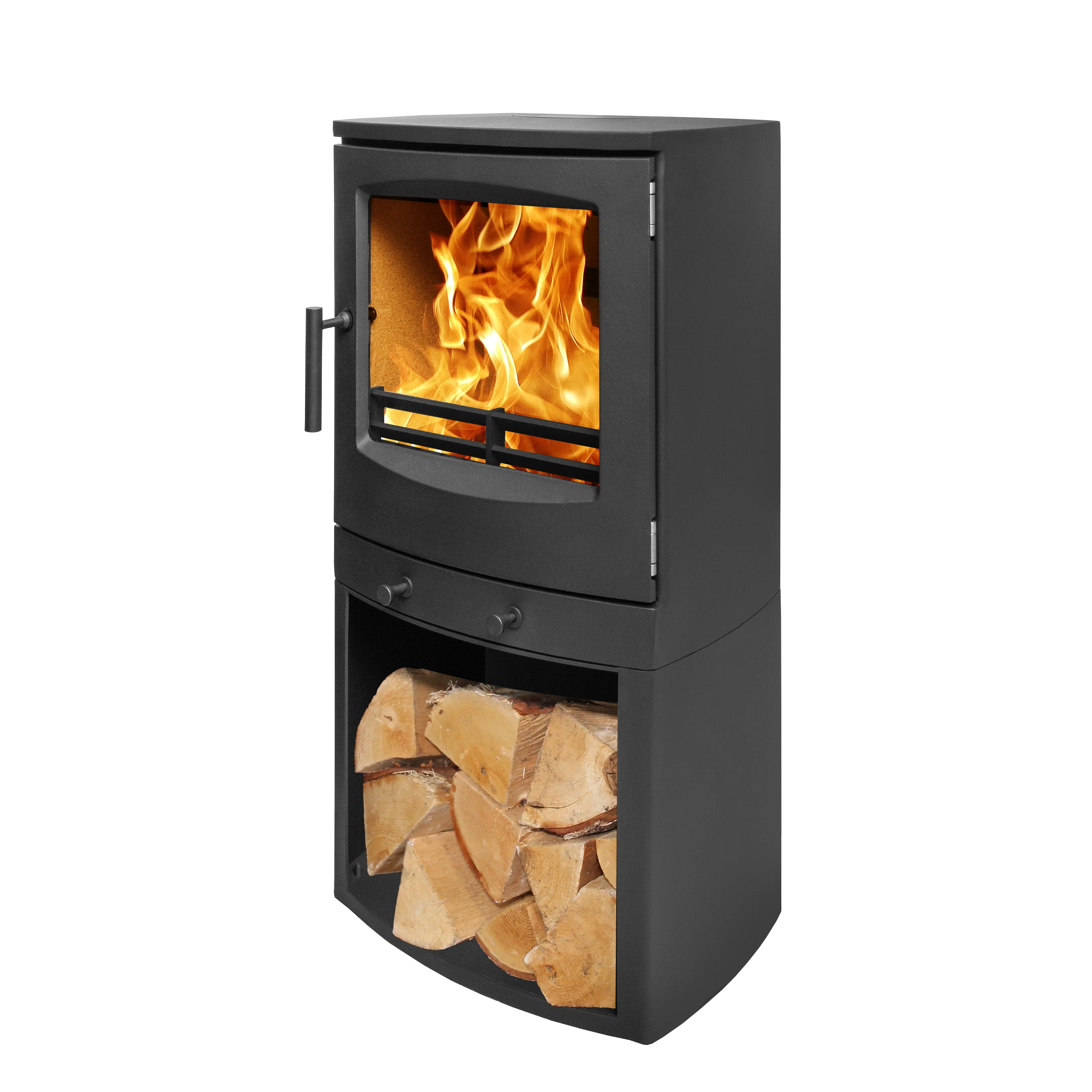 Mazona Eco Crewe 5kW Stove, Multifuel, Woodburning, Log Store, Freestanding, Eco Design Approved, Defra Approved - Image 5