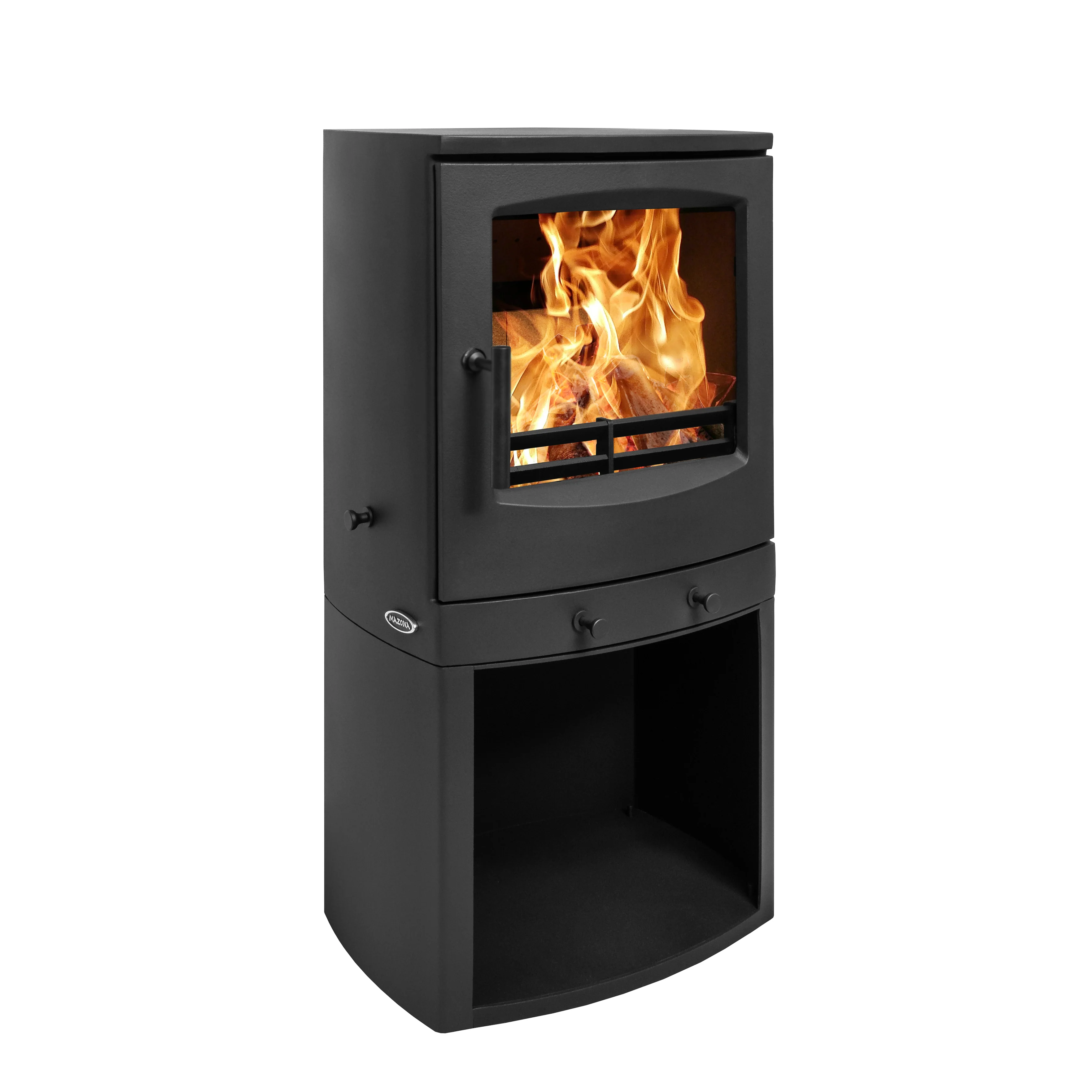 Mazona Eco Crewe 5kW Stove, Multifuel, Woodburning, Log Store, Freestanding, Eco Design Approved, Defra Approved - Image 6