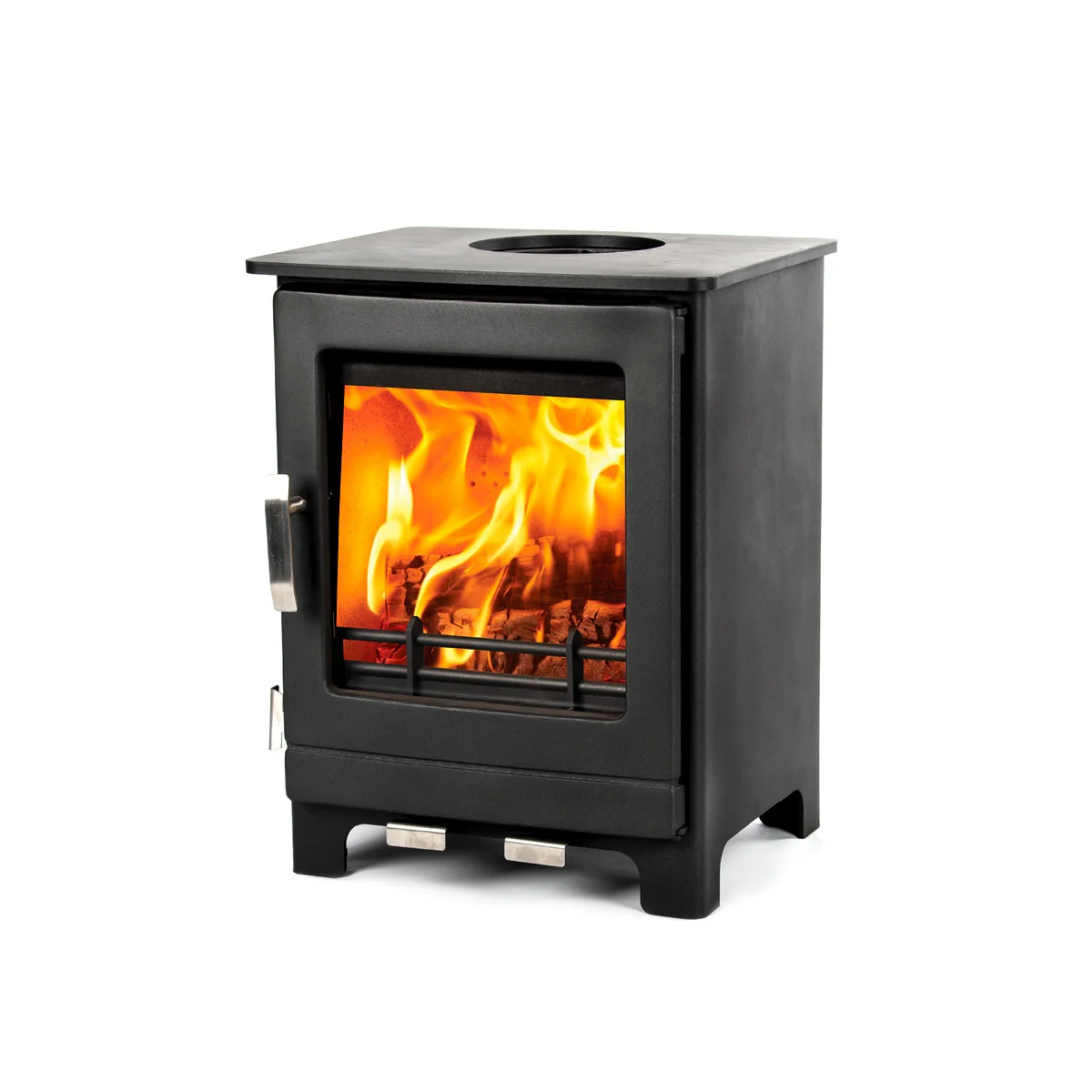 Mazona Ripley 5kW Multifuel Woodburning Stove, Freestanding, Eco Design Approved, Defra Approved - Image 3