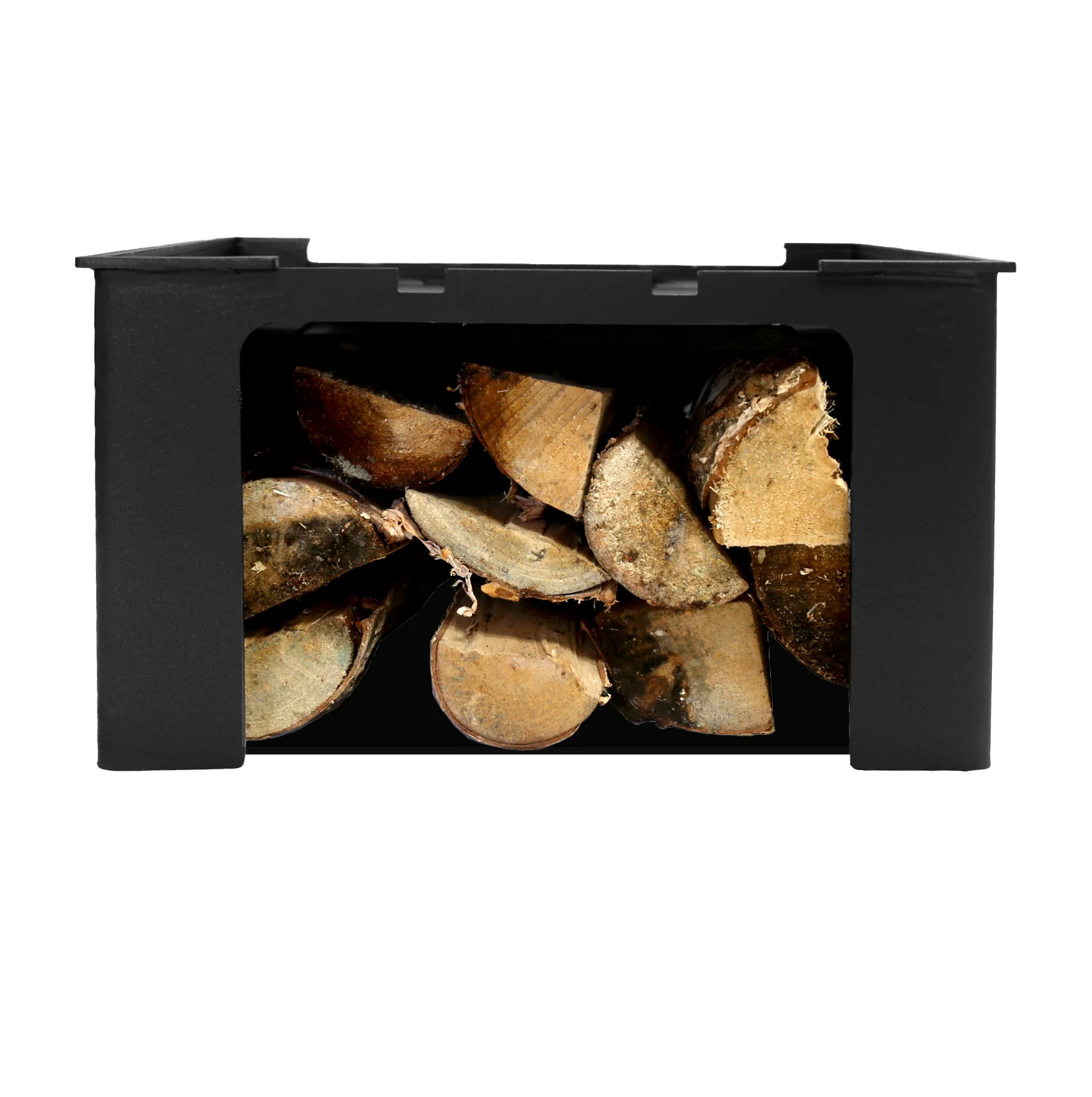 Mazona Ripley 5kW Multifuel Woodburning Stove, With Log Store, Freestanding, Eco Design Approved, Defra Approved - Image 4